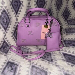 Juicy Couture Lavender Satchel with Charm